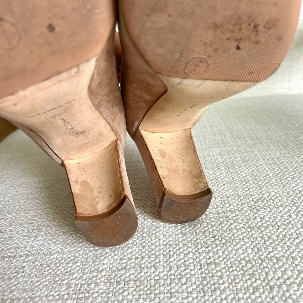 manolo blahnik block heel pumps - Picture 8 of 8